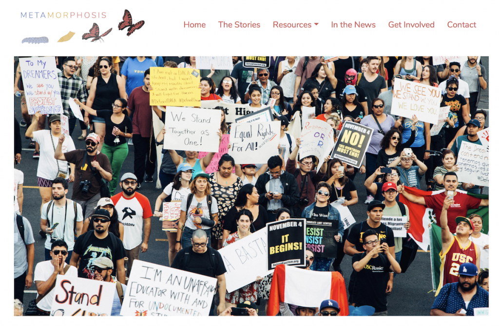 Escarleth Fernandez DREAMERS website