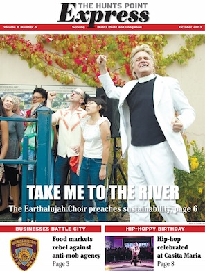 Hunter's Point Express October Cover