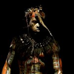 Photo of one of the actors in the performance