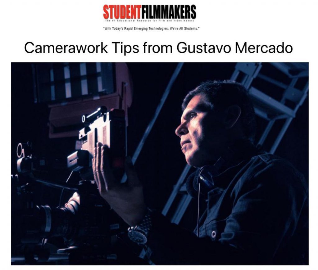 Gustavo looking at camera