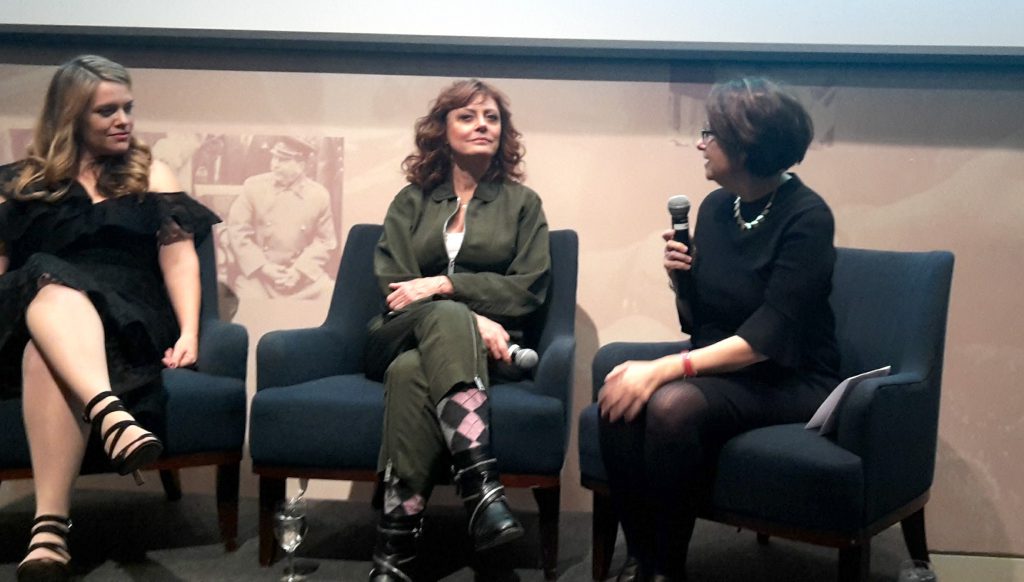 Alex Dean with Susan Sarandon