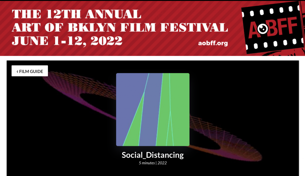 Brooklyn Film Festival screen