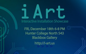 iArt poster with date for event