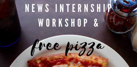 Internship workshop flyer