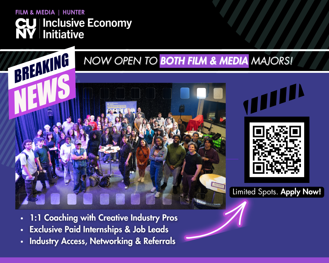 poster for CIE - film majors