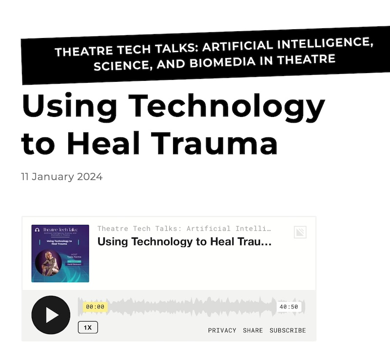 IMA alum Heidi Boisvert featured on Howlround podcast image