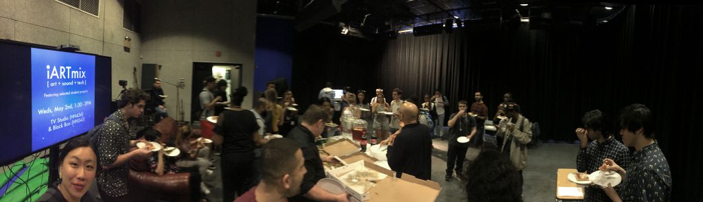 Photo of iARTMix show