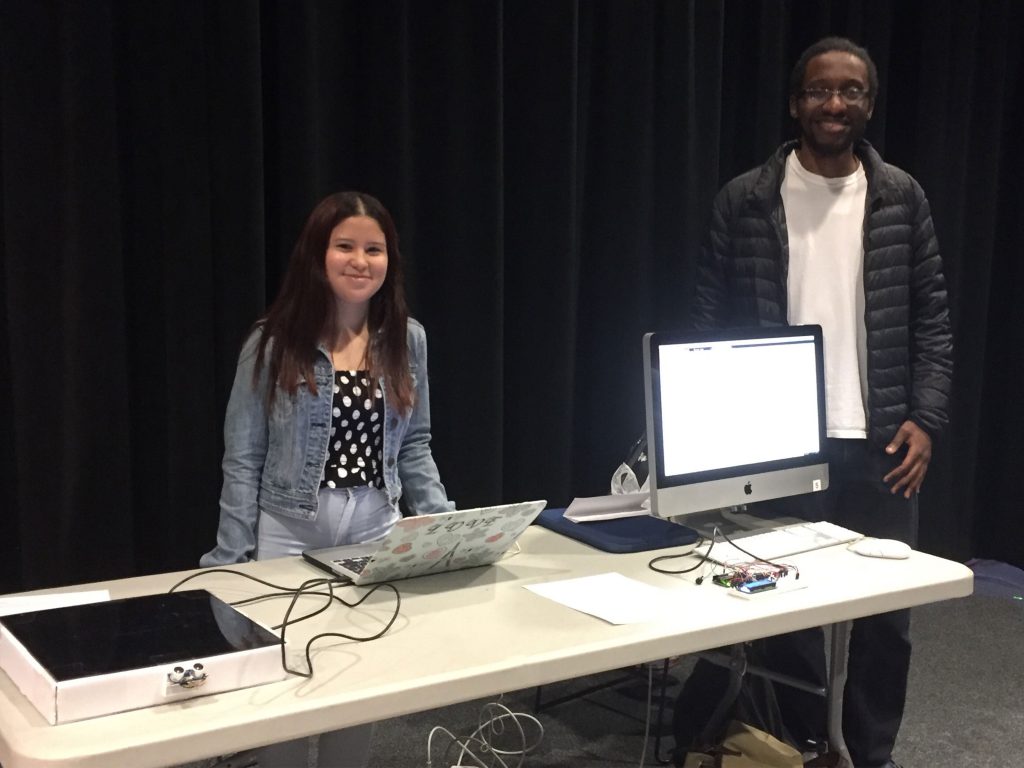 Photo of Monica and Lyle-Anthony from iARTMix 2018 show