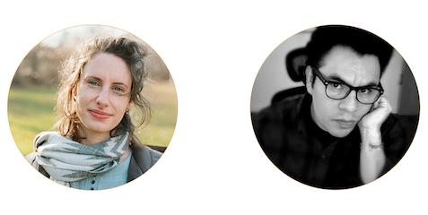 Prisca Edwards and Carlos Morales