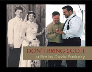 Flyer with photo of David