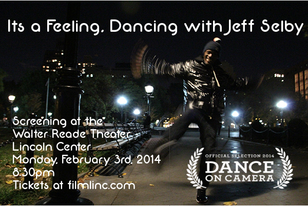 Screencap from Its a Feeling, Dancing with Jeff Selby