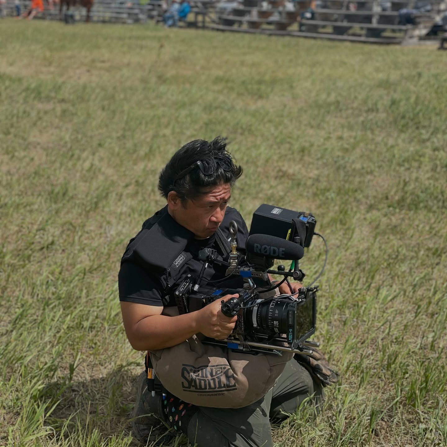 Rommel Genciana with camera