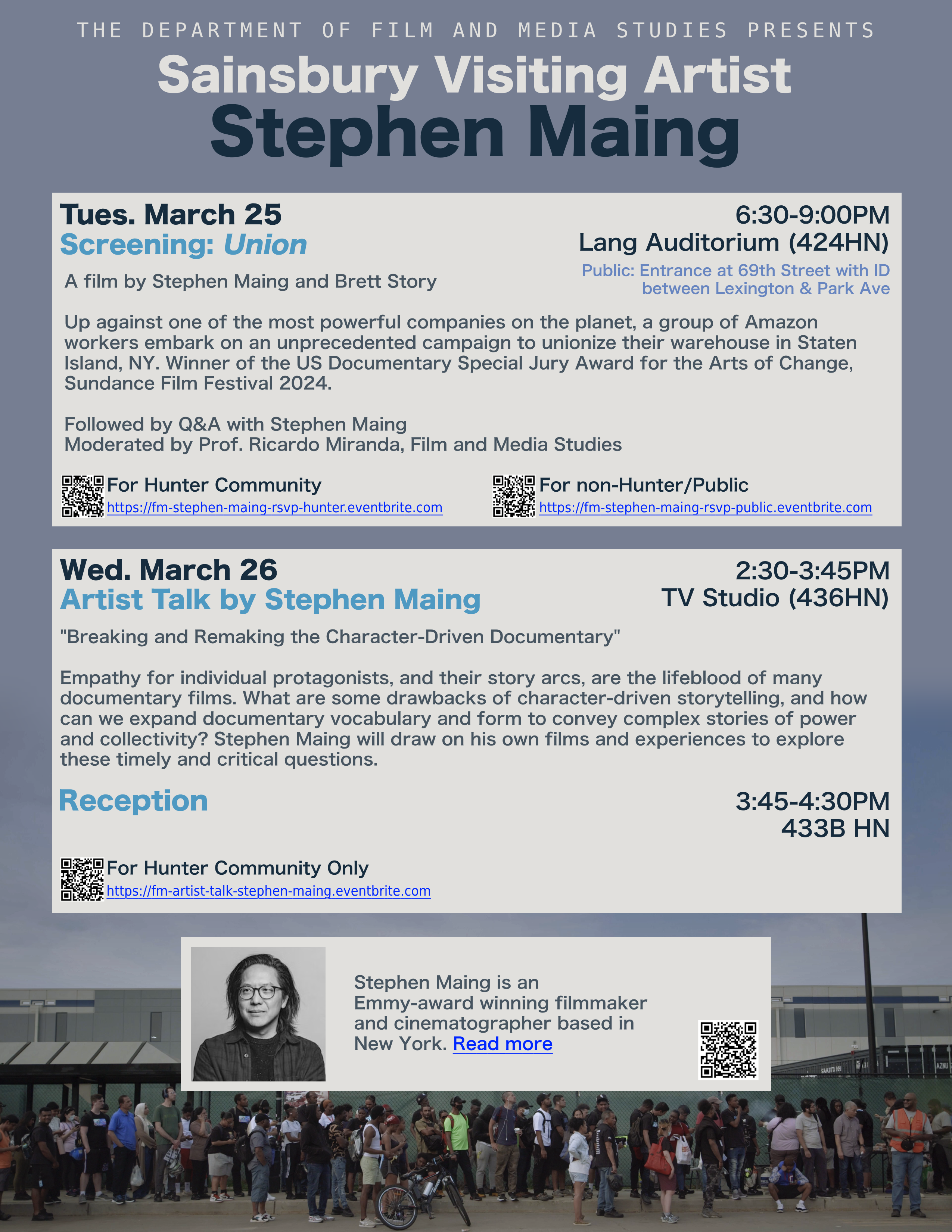 sainsbury visiting artist 2025